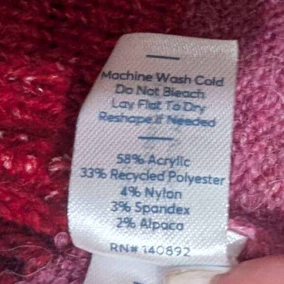 Marine Layer | Ayla Ombré Stripe Puff Sleeve Sweater - Picture 14 of 14